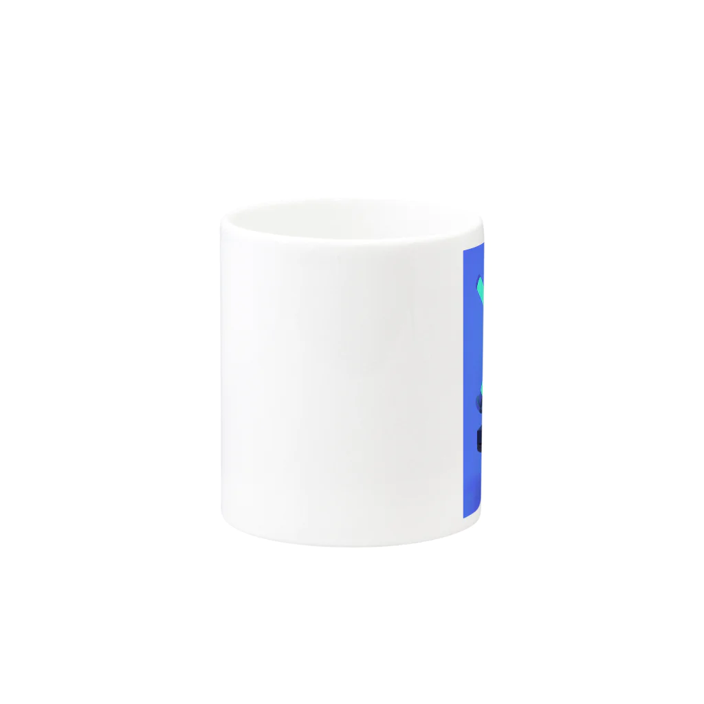 平田尚也 のOuija Mug :other side of the handle