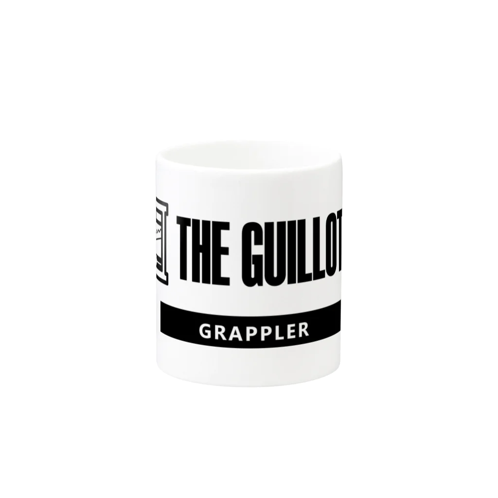 The ギロチン SHOPのTHE GUILLOTINE BLACK マグカップの取っ手の反対面