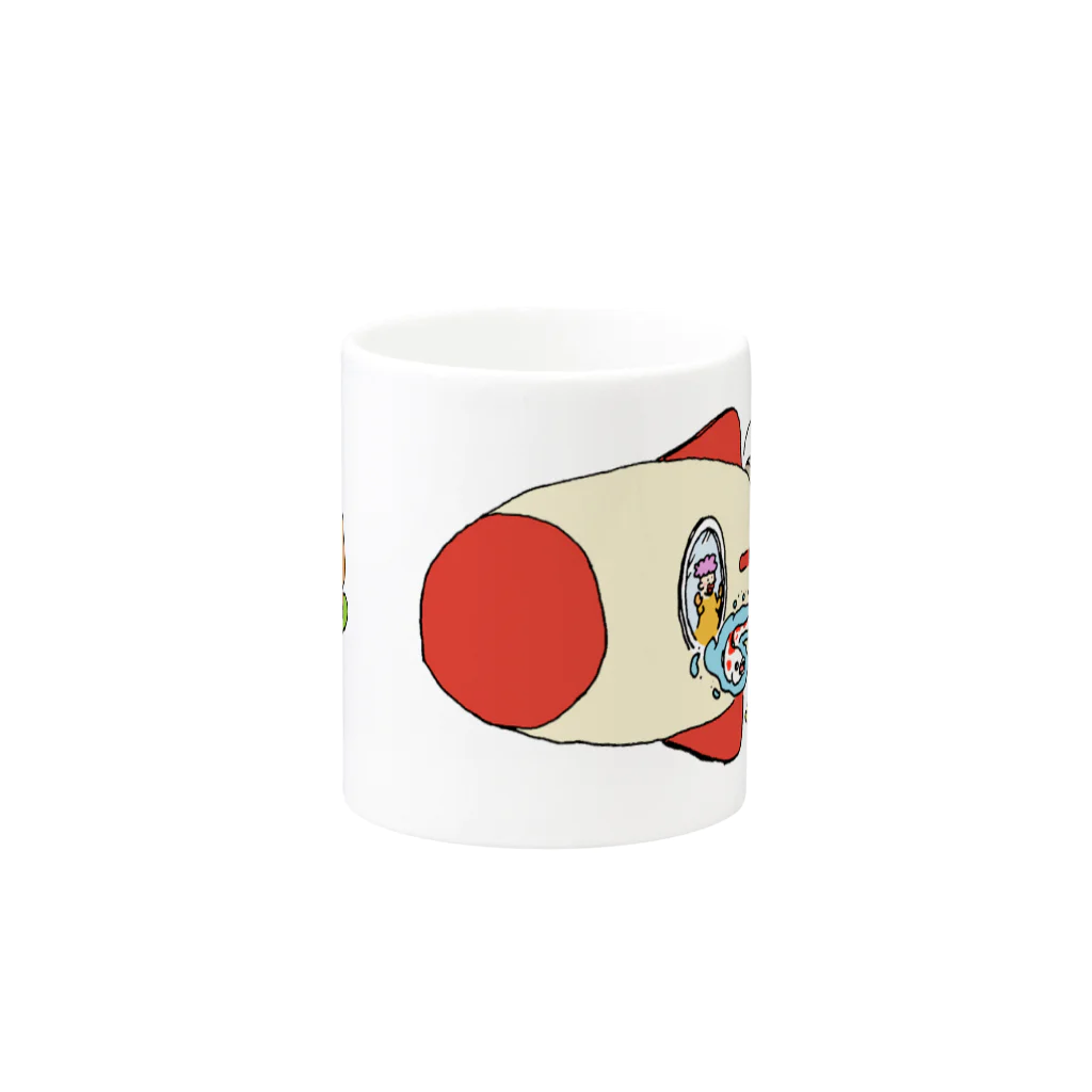 ko屋の超能力おじいちゃん Mug :other side of the handle