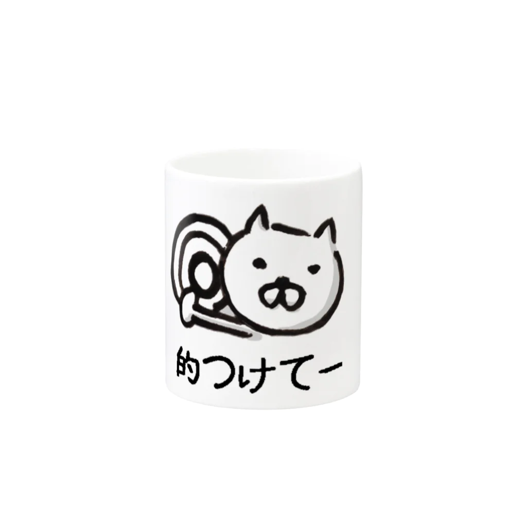 dikaiの弓ねこマグ Mug :other side of the handle