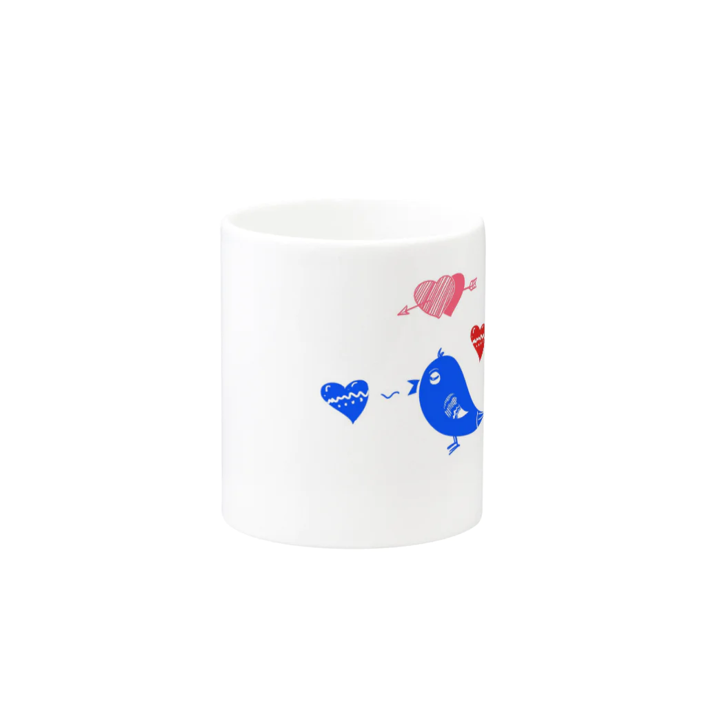 cocoyumi8のことりのさえずり Mug :other side of the handle