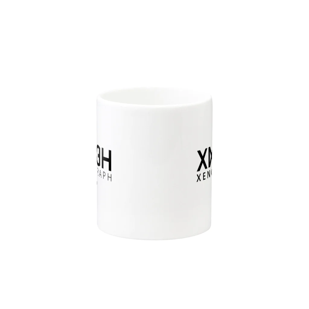 XENOGRAPHのLOGO MC 01 White Mug :other side of the handle