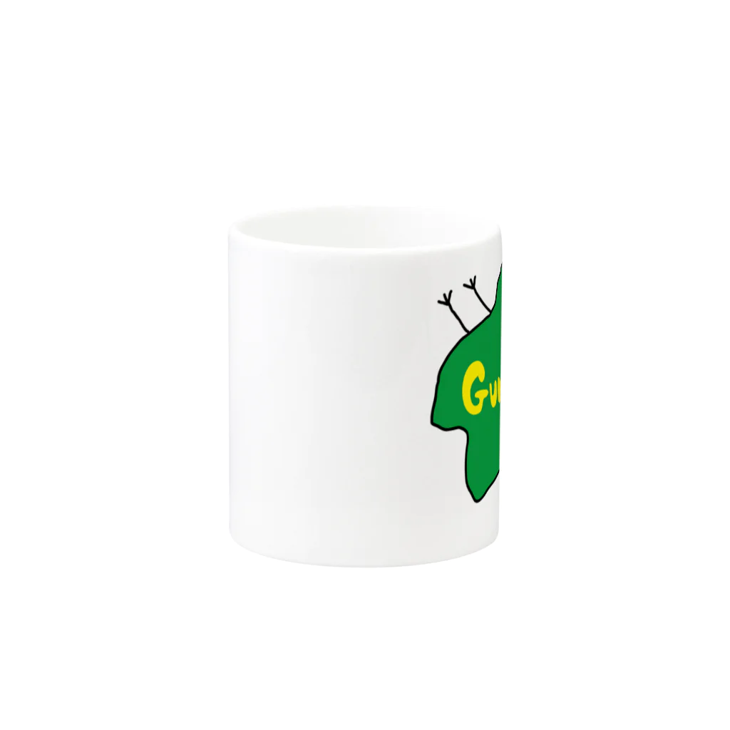 しりえのぐんま Mug :other side of the handle