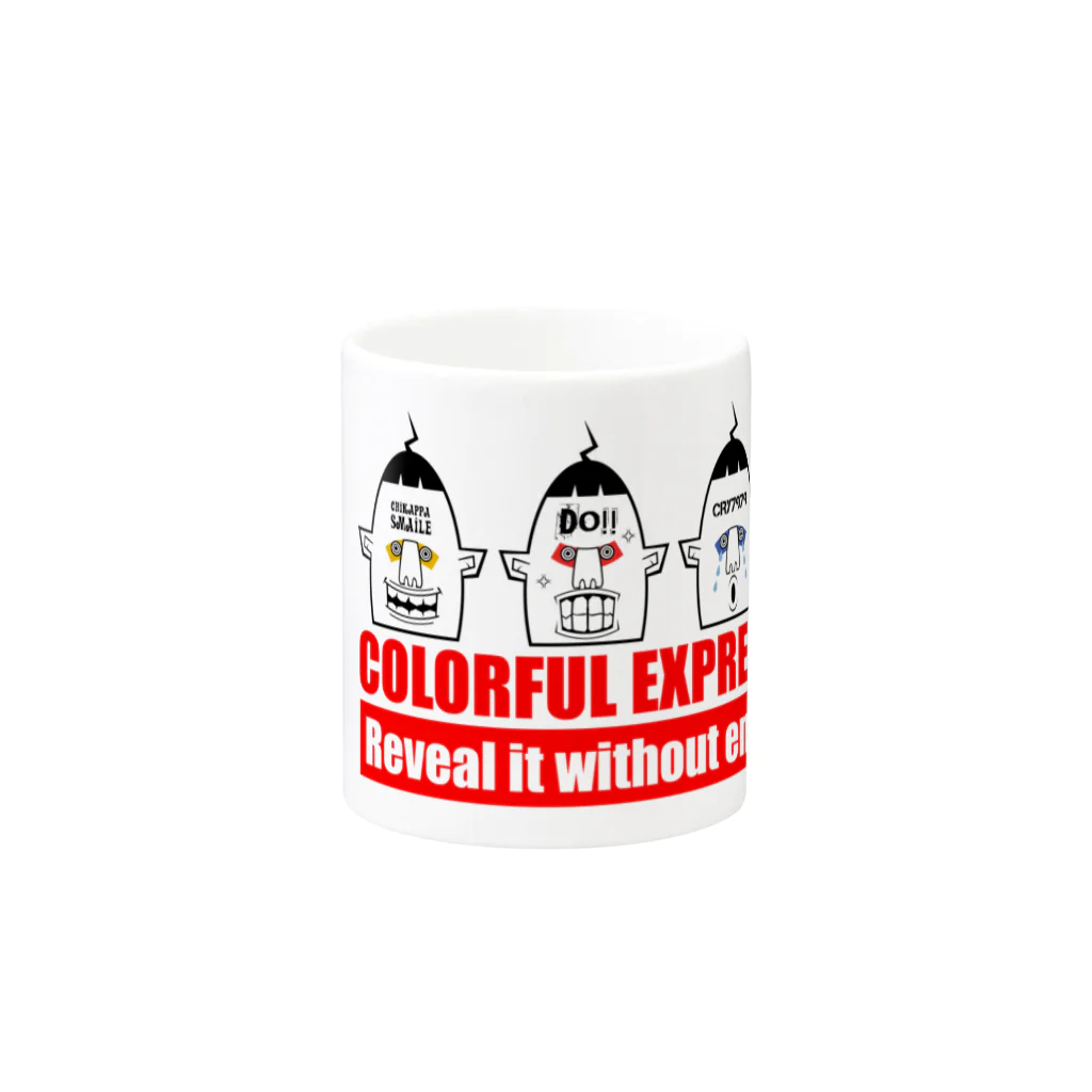 RABBI MANIのCOLORFUL EXPRESSIONS Mug :other side of the handle