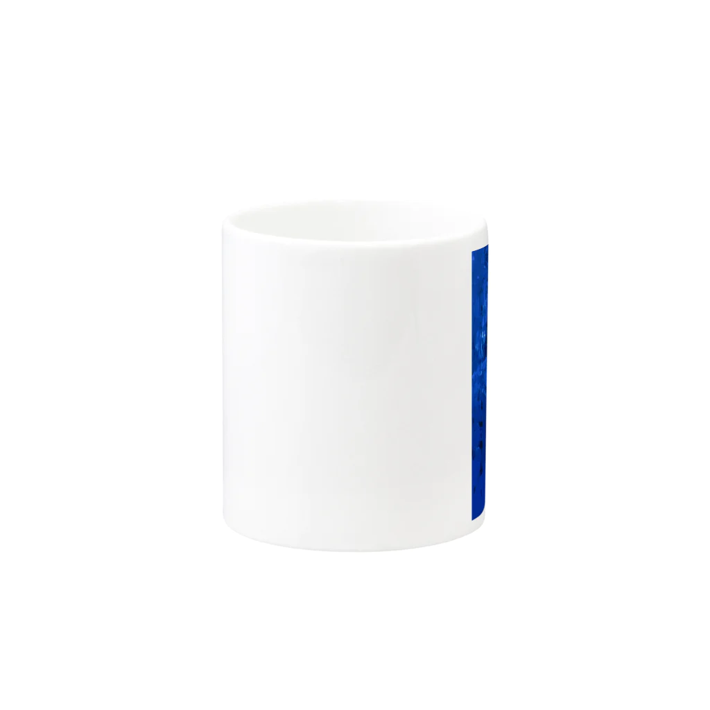 Ad ReinhardtのEndless Blue Mug :other side of the handle