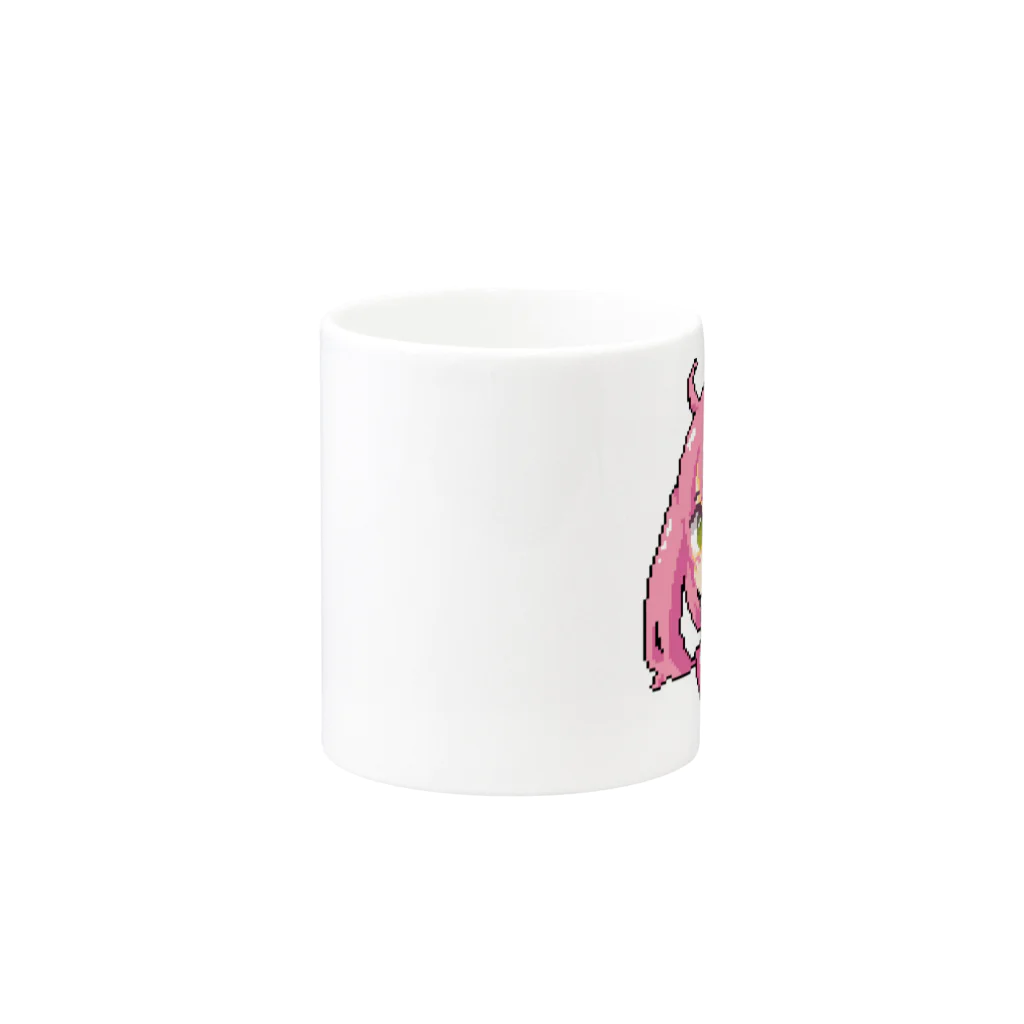 夢乃ぴあの君に恋してる Mug :other side of the handle