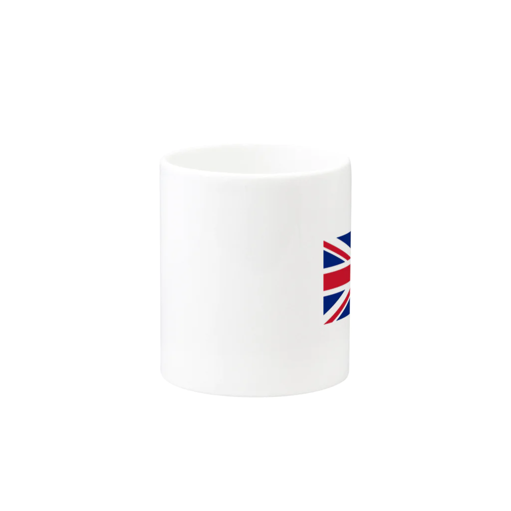 美々野くるみ@金の亡者のイギリス　国旗 Mug :other side of the handle