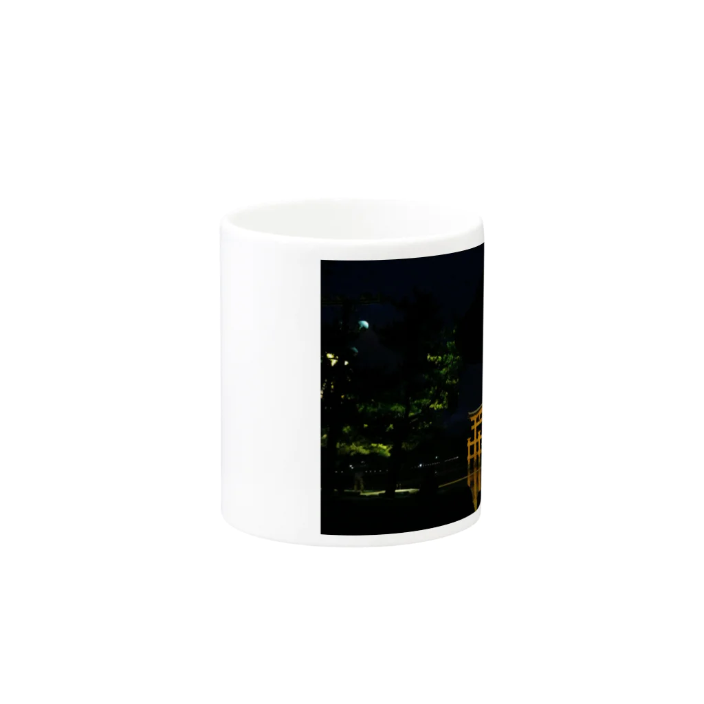 NAKAGAWA Tの厳島神社 Mug :other side of the handle