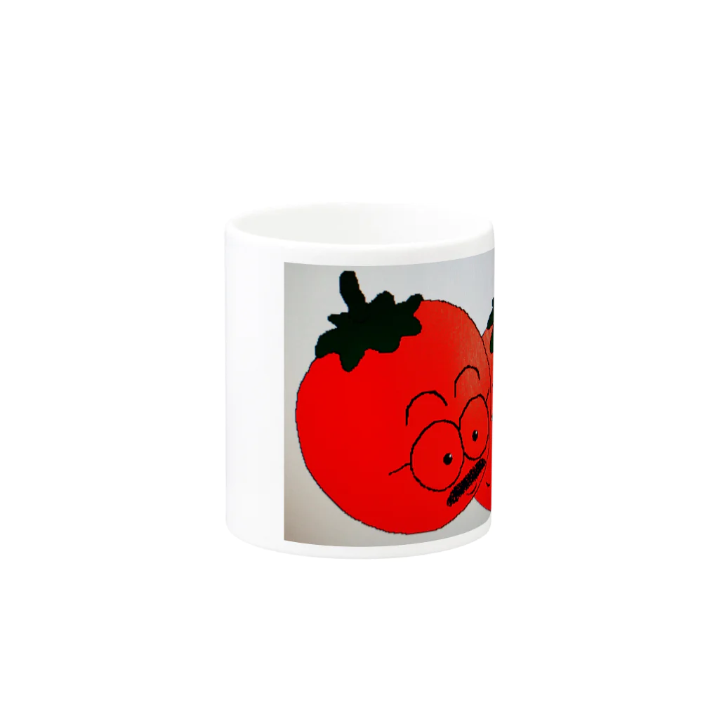 Tomatoのぷちとまと Mug :other side of the handle