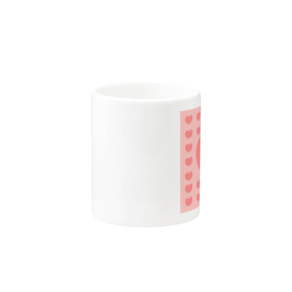 AROMA☆LOVELYのLOVELY♡HEART Mug :other side of the handle