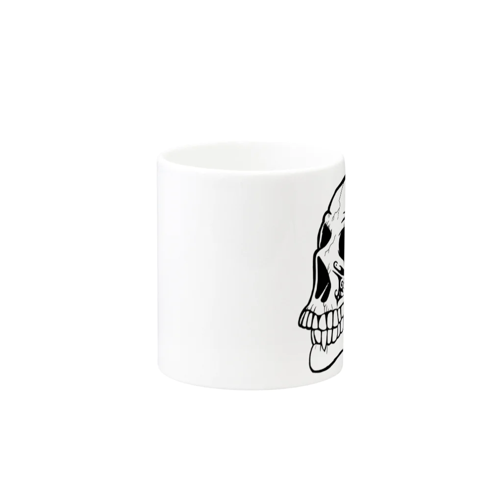 シトラスのタトゥー髑髏 Mug :other side of the handle