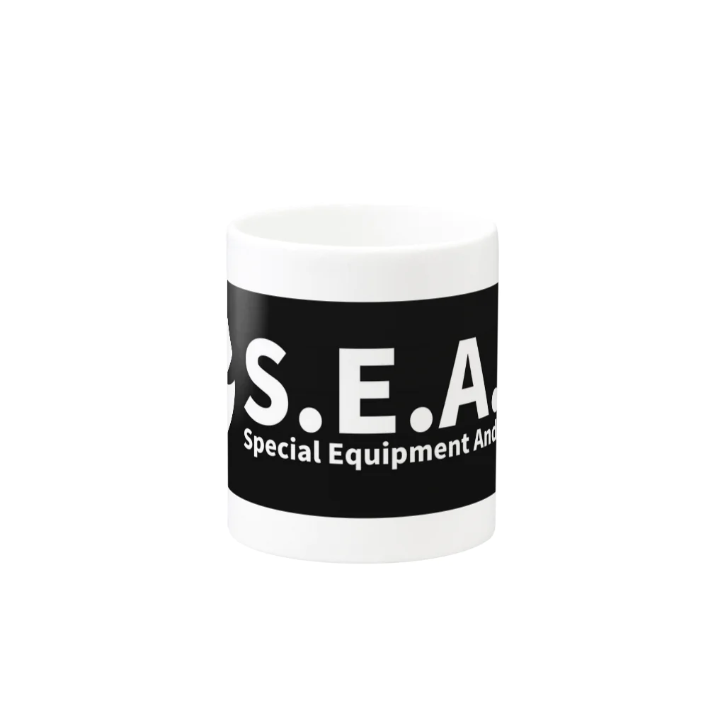 S.E.A.P.のS.E.A.P. マグカップの取っ手の反対面