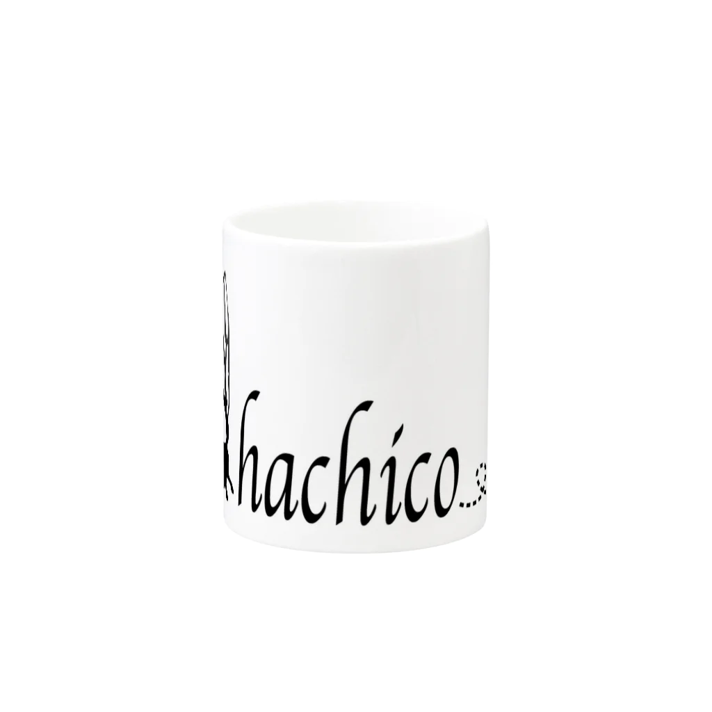 HACHICOのHACHICOミツバチ Mug :other side of the handle