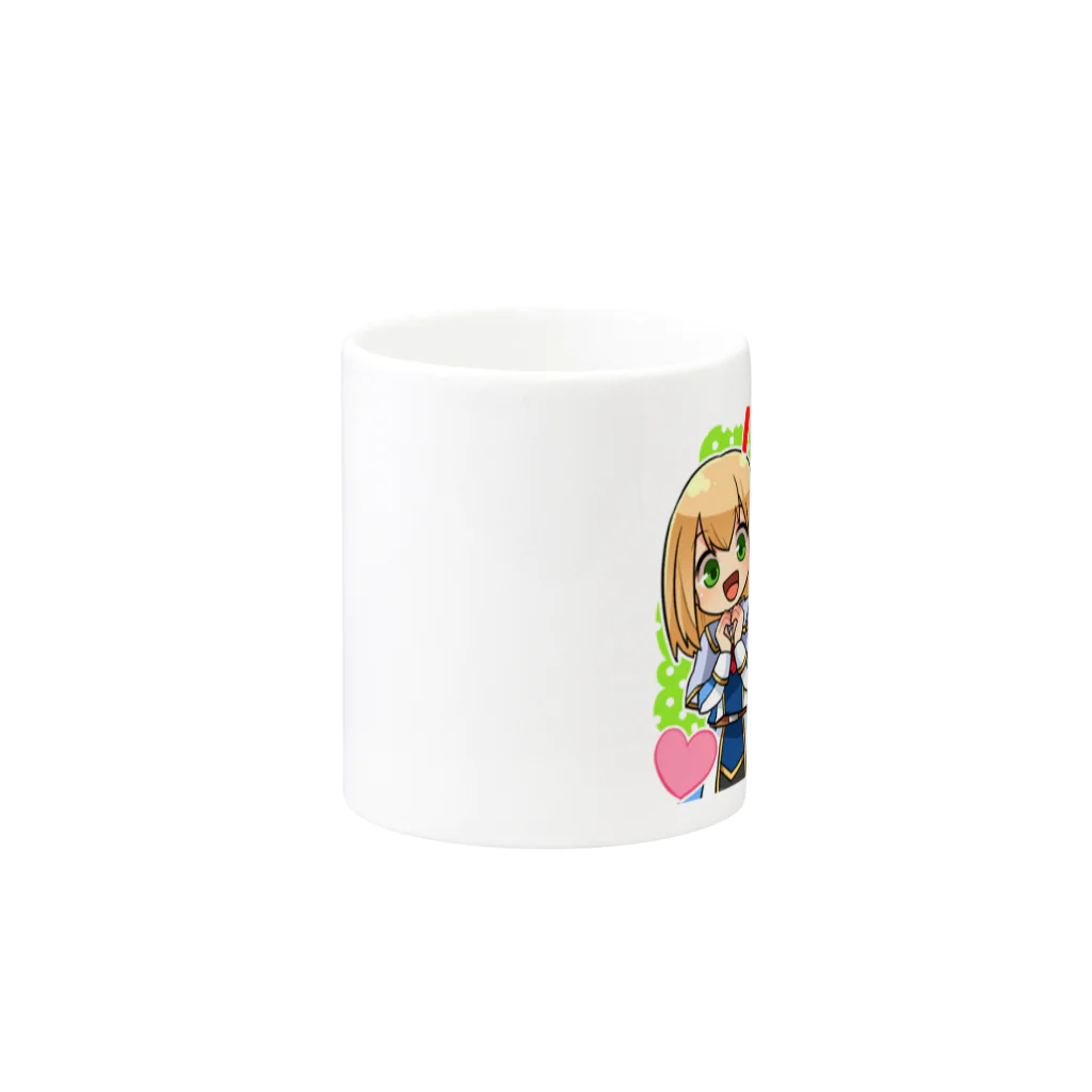 シリアルゲームズのハートでPIタッチ! Ver.2 Mug :other side of the handle