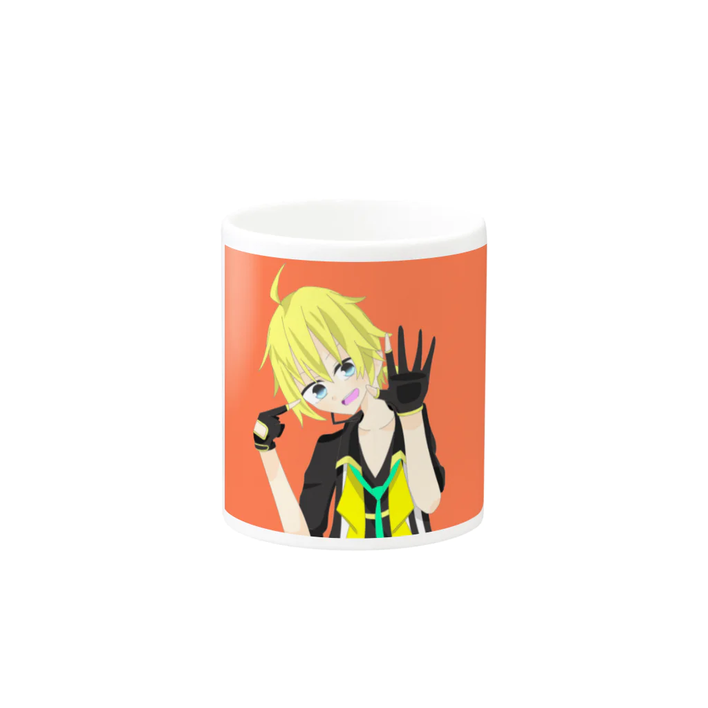 ぽんずのポン酢のホーリィランサーグッズ Mug :other side of the handle