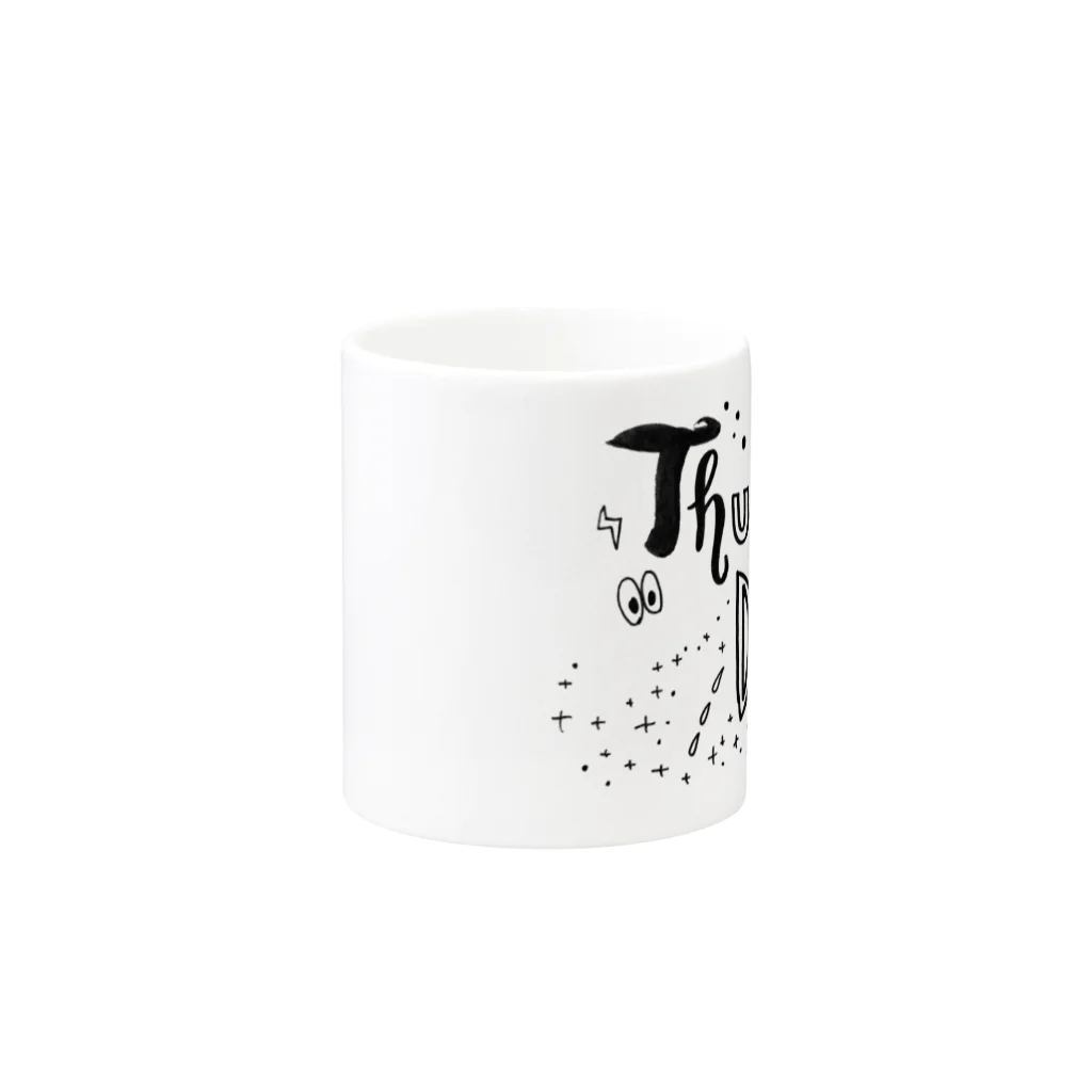 (incomplete) SHOPのもくようび #1 Mug :other side of the handle