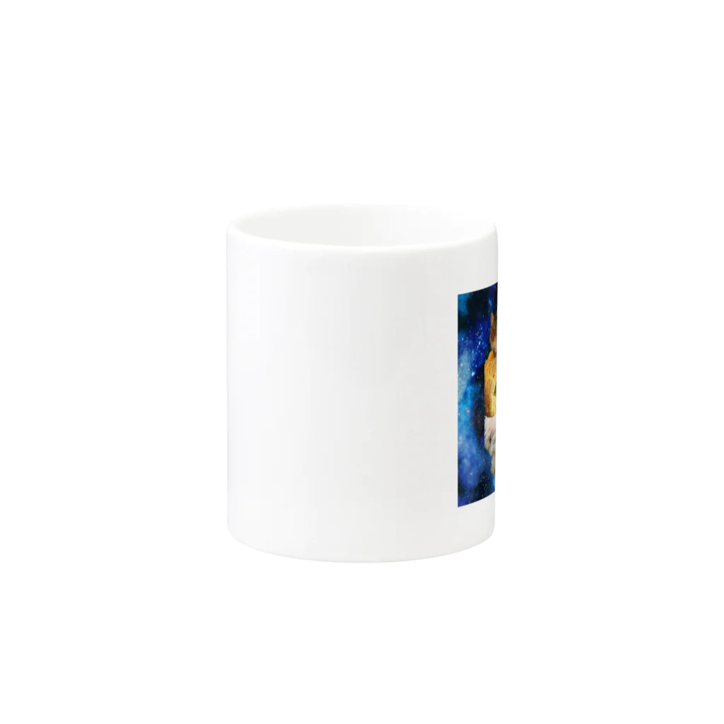 mnto雑貨洋品店のspace KATSUDON Mug :other side of the handle