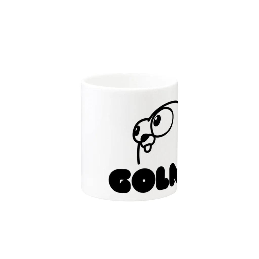 tenntenn ʕ ◔ϖ◔ʔ ==GoのGopher side Mug :other side of the handle