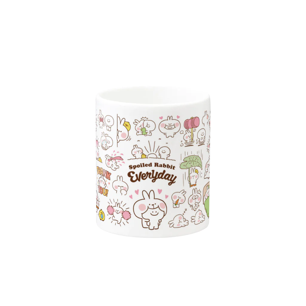 AKIRAMBOWのSpoiled Rabbit - Everyday / あまえんぼうさちゃん - Everyday Mug :other side of the handle