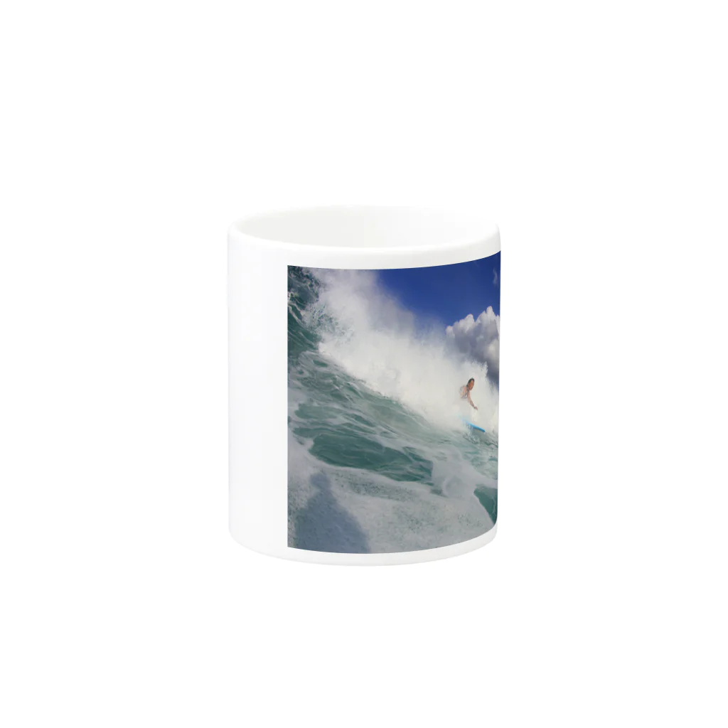 waikikiの風24hのHawaiian Mug :other side of the handle