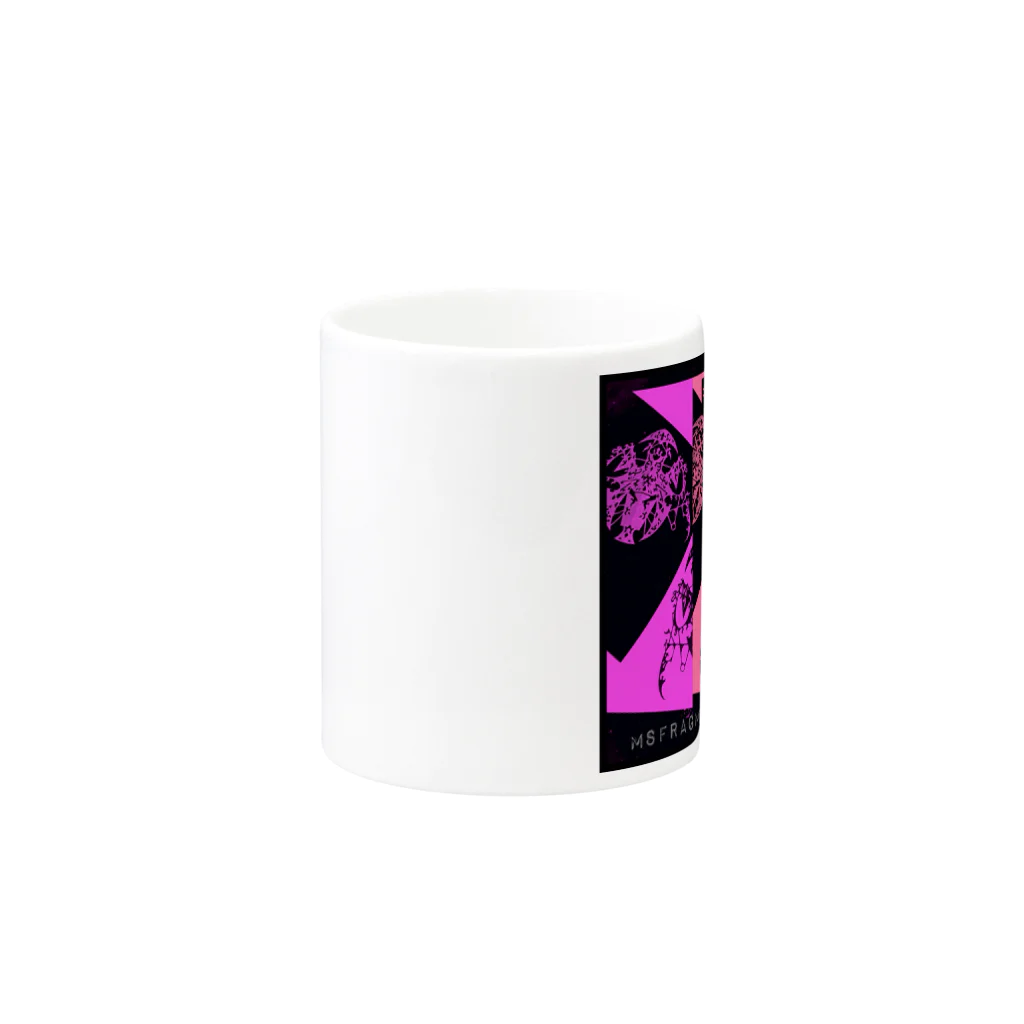 鈴井真綺のmsf/002 Mug :other side of the handle