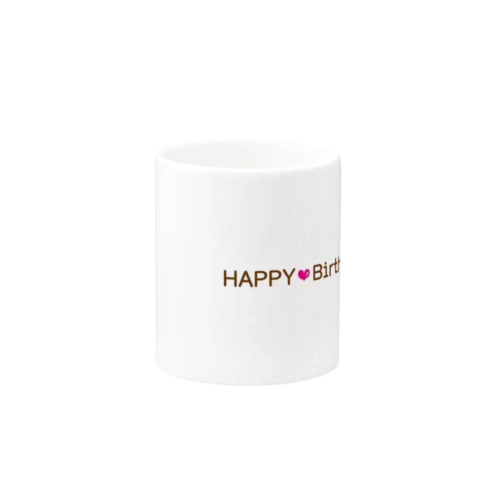 すずもものハピバPP Mug :other side of the handle