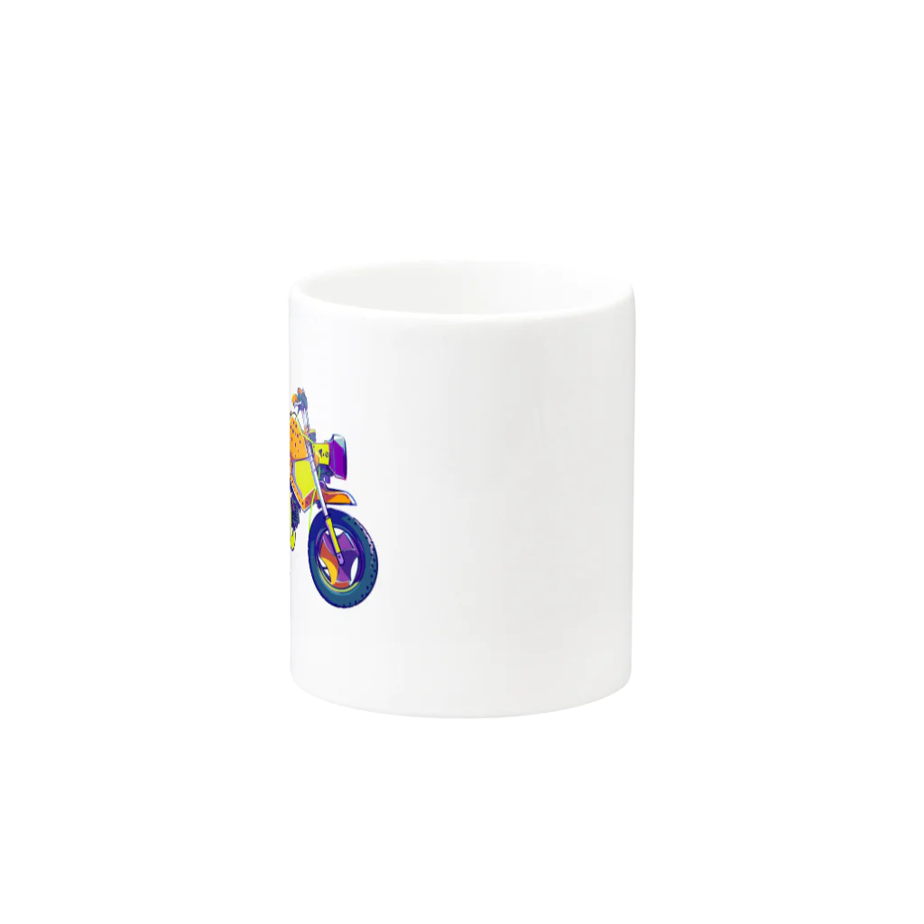 吉⃣村⃣のチーターバイク Mug :other side of the handle