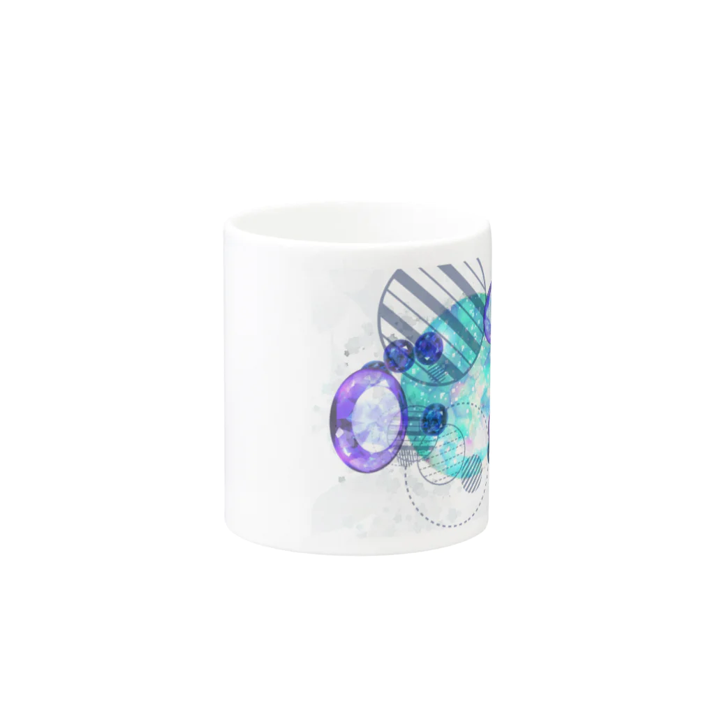 2641のきらきら Mug :other side of the handle