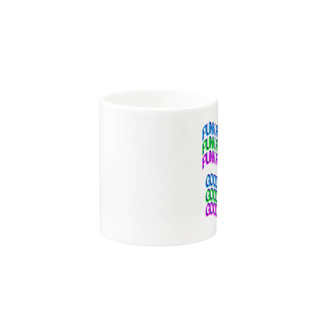 たくちゃんのPUNK ROCK Mug :other side of the handle