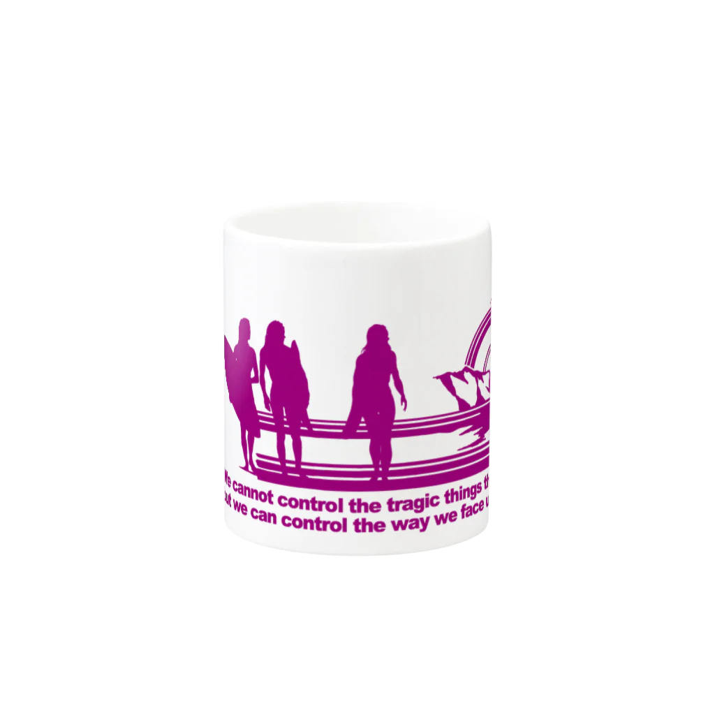 JOKERS FACTORYのSURFER GIRL Mug :other side of the handle