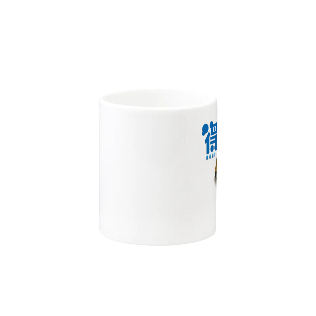 得洗隊の得洗隊オリジナル Mug :other side of the handle