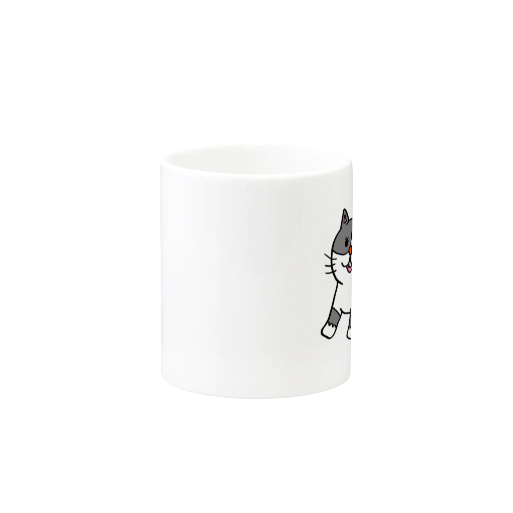 cafe DODOの名もないネコ(仮) Mug :other side of the handle