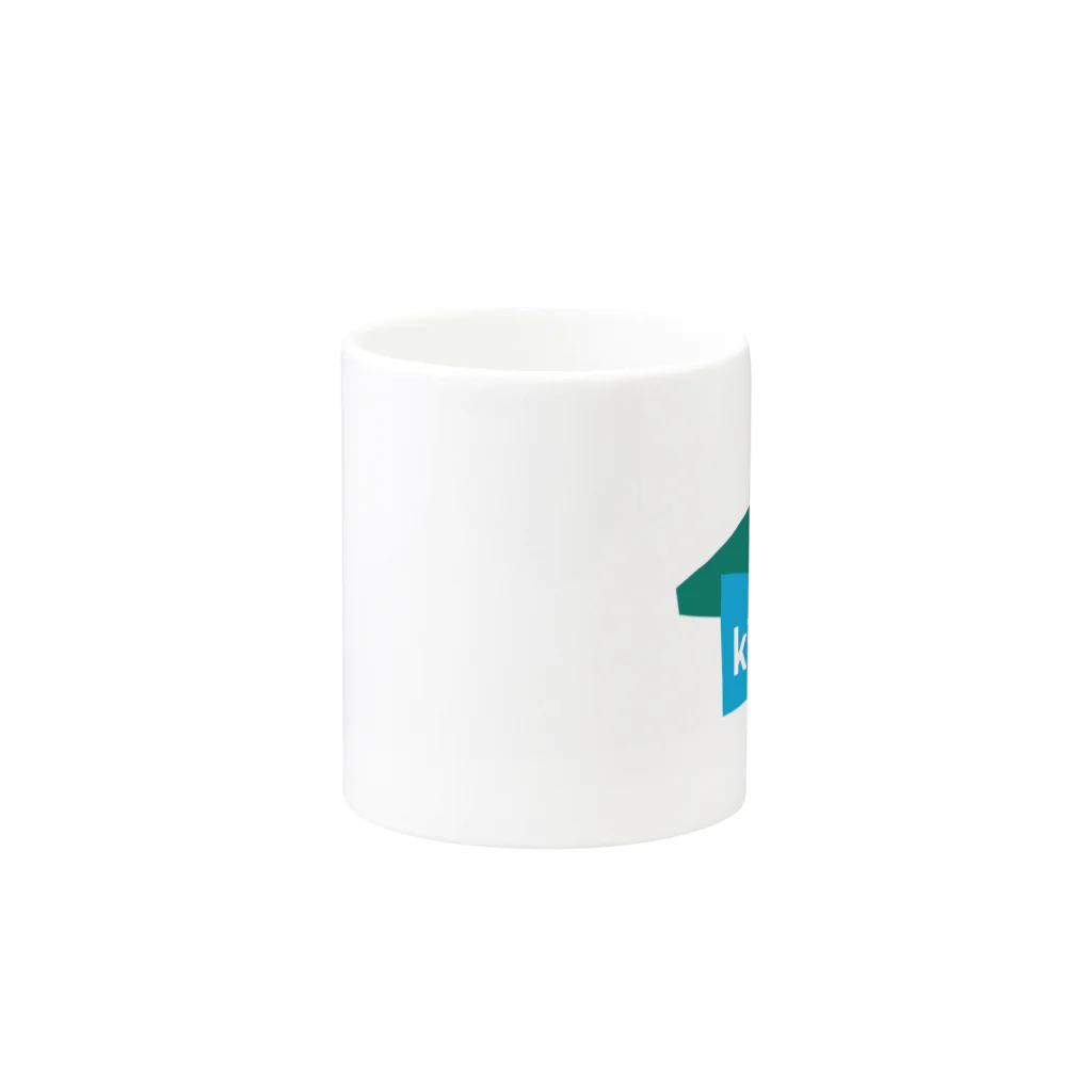 Kimini英会話 オフィシャルストアのKimini Quote with Logo Mug :other side of the handle