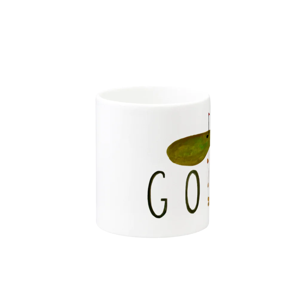 ayami  nonakaのGOLF Mug :other side of the handle