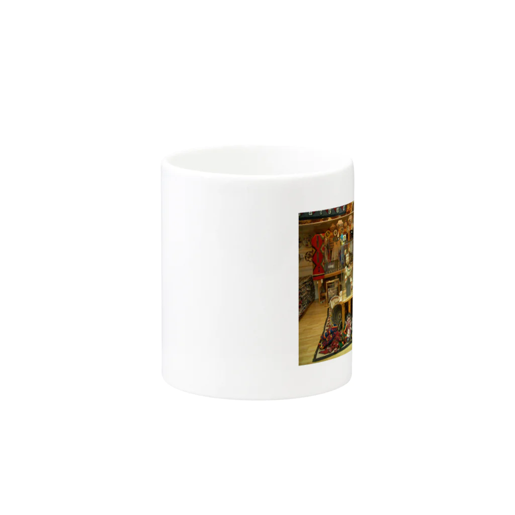 santafeのインディアンジュエリーショップ Mug :other side of the handle