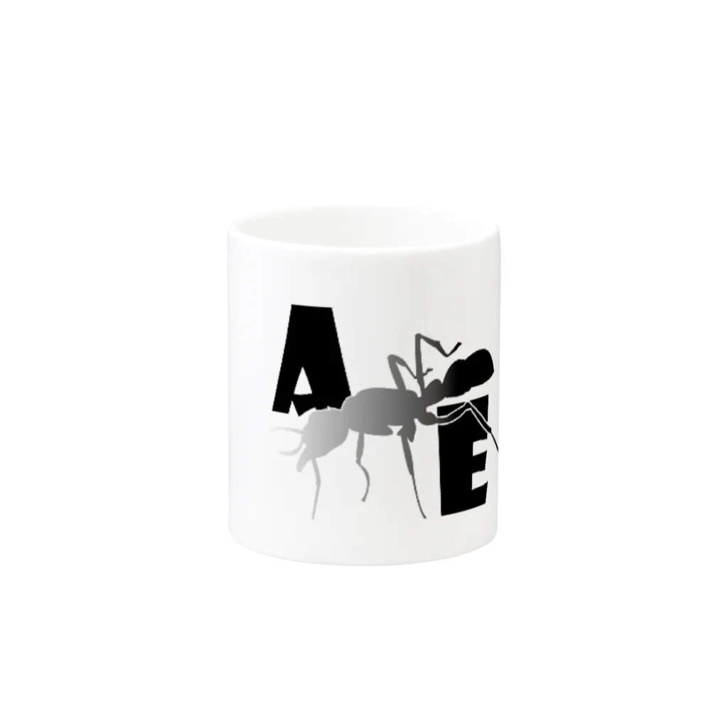 しげんちのDel Ant Mug :other side of the handle