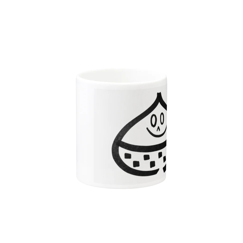 coppepan_brothersの栗太郎くん Mug :other side of the handle