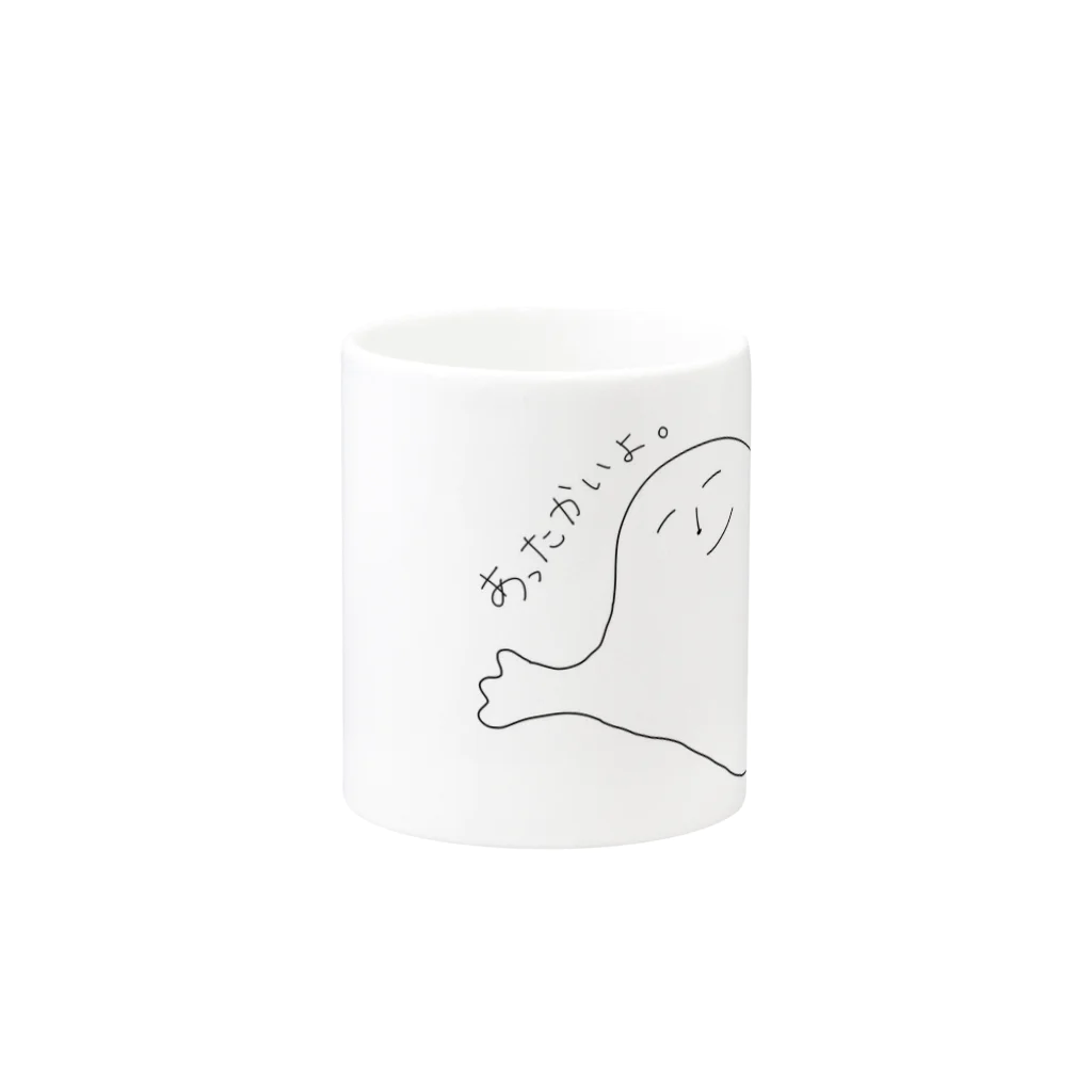 minuteののびのび Mug :other side of the handle