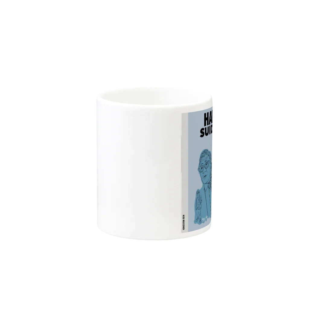ME,WE,WORKS.のKID RECORD Mug :other side of the handle
