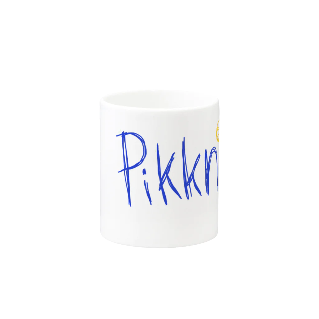 Risa*のハリキル Mug :other side of the handle