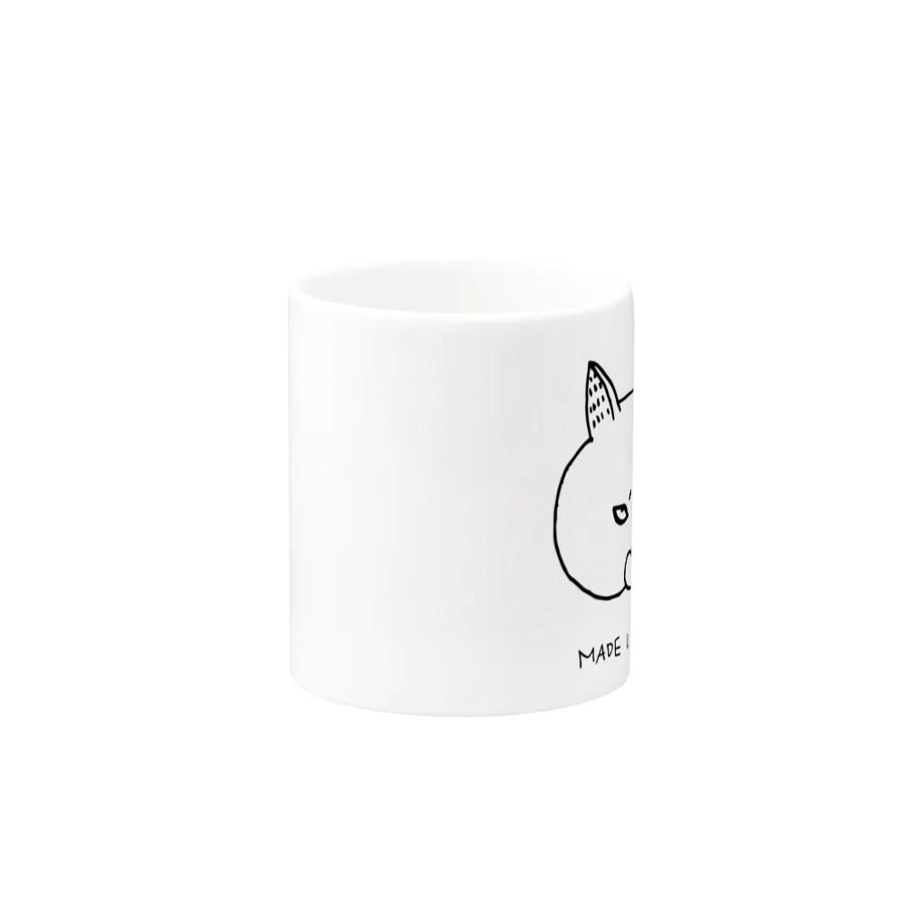 megumiillustrationのこじまのねこ Mug :other side of the handle