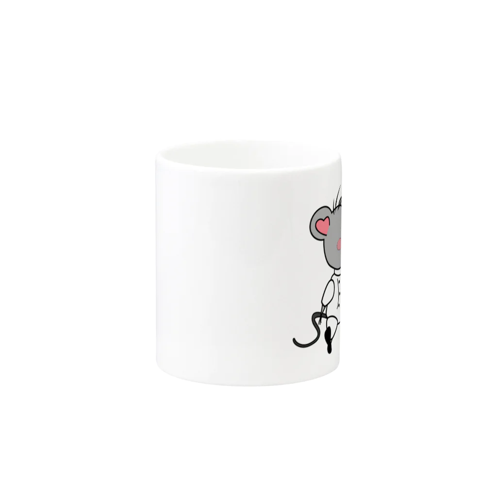 AVERY MOUSE - エイブリーマウスのフェンシング - AVERY MOUSE (エイブリーマウス) Mug :other side of the handle