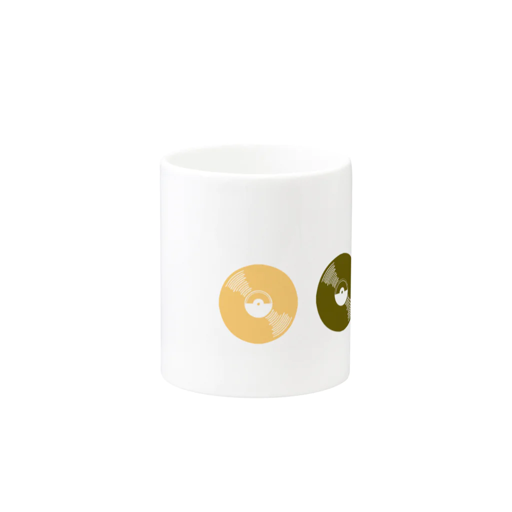 canvasのレコード達 Mug :other side of the handle