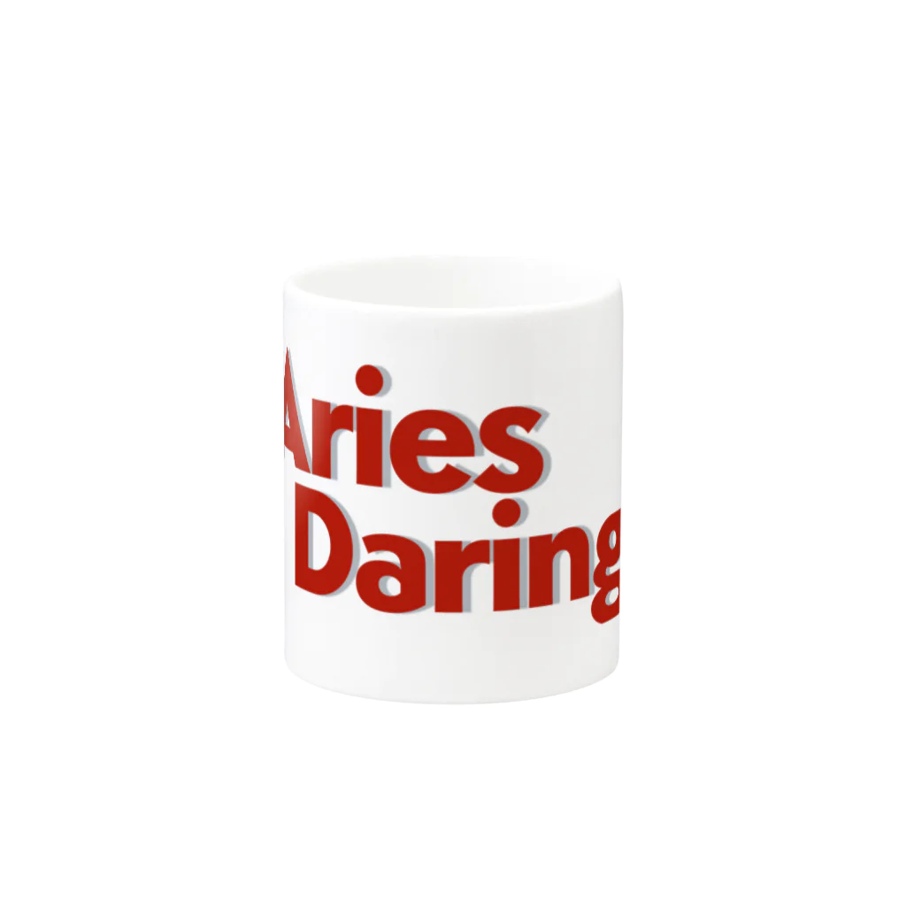 宇宙の真理ナビゲーターSunsCrystal's Shopの【牡羊座】Aries Daring.(牡羊座は大胆だ) Mug :other side of the handle