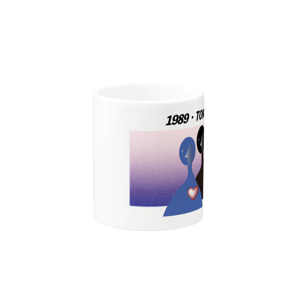 膝舐め・ショッピングセンターの1989・東京〜Season2〜 Mug :other side of the handle