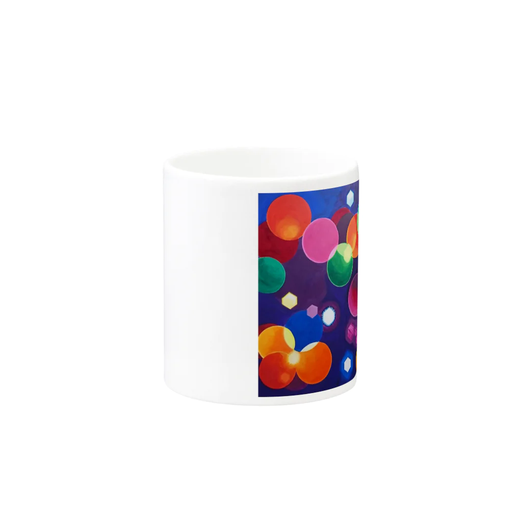 megumuyashoutenのHAPPY HOLiDAYS Mug :other side of the handle