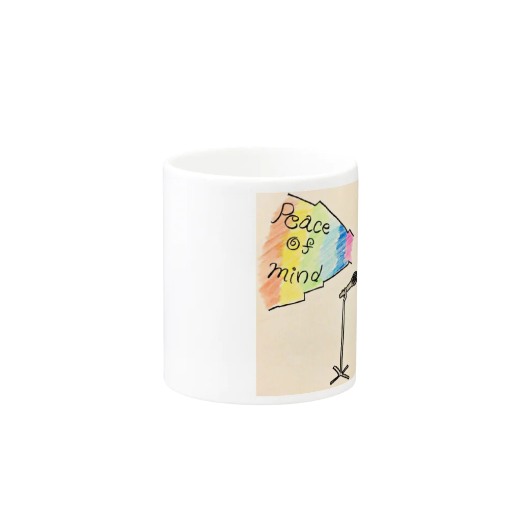 ART IS WELLのpeace of mind Mug :other side of the handle