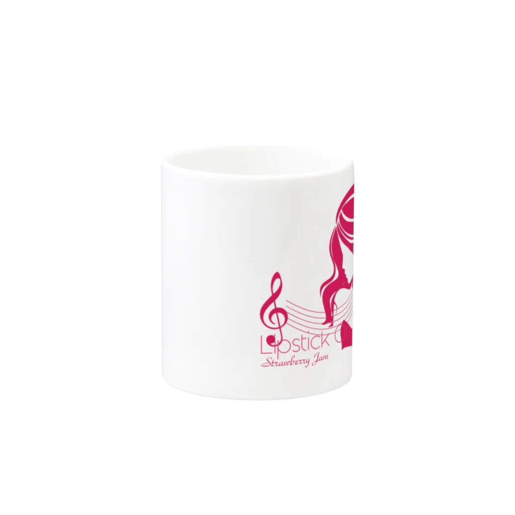 JOKERS FACTORYのLIPSTICK ON YOUR COLLAR Mug :other side of the handle