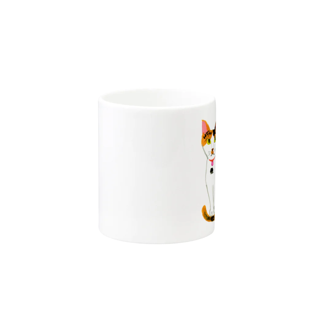 gogocats-shopの仲良し猫ちゃん Mug :other side of the handle