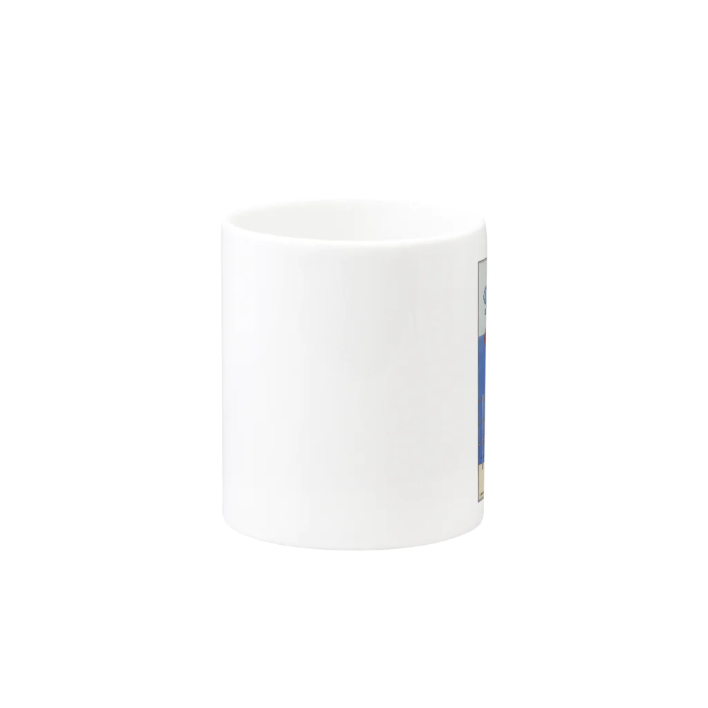 Hungry Freaksのジョルジュ・バルビエ “Costume de Yacht” Mug :other side of the handle